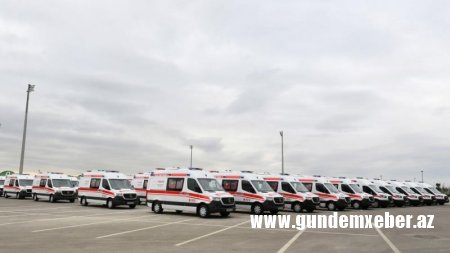 İlham Əliyev və Mehriban Əliyeva yeni gətirilən təcili yardım avtomobilləri ilə tanış oldular — YENİLƏNİB