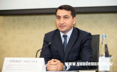 Hikmət Hacıyev: “Azərbaycan və Türkiyə daim bir-birini dəstəkləyir”