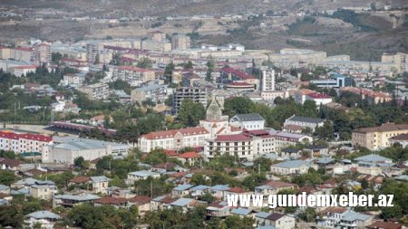 Xankəndinin yeni görüntüsü - FOTO