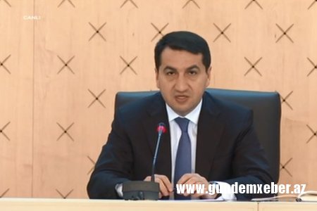 Hikmət Hacıyev: "Türkiyənin prosesdə iştirakı yaxından gözlənilir"