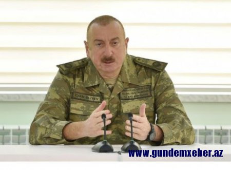 "Axı, atəşkəs barədə yalvaran onlar idi..." - Ali Baş Komandan