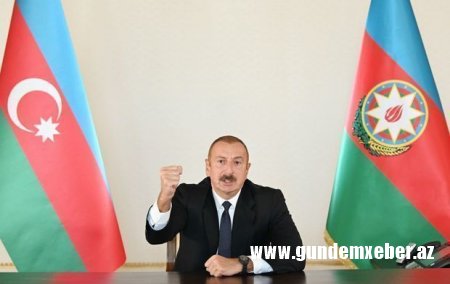 İlham Əliyev: “Bizim şərtimiz birdir – çıxsın bizim torpaqlardan!”