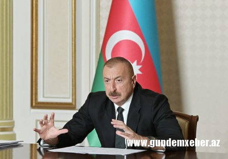 Prezident İlham Əliyev: Biz bu gün xalqımızın və dövlətimizin yeni tarixini yazırıq, şanlı tarixini yazırıq