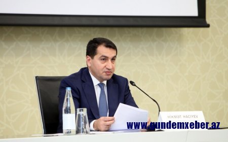 Hikmət Hacıyev: "Amnesty International" nə qədər birtərəfli, qərəzli təşkilat olduğunu bir daha göstərdi"