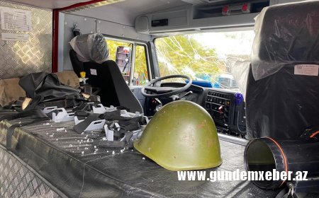 Ermənilərin atdığı mərmi nəticəsində FHN-in bir əməkdaşı xəsarət alıb