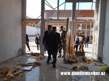 Kəmaləddin Heydərov Gəncəyə getdi - Foto