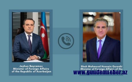 Azərbaycan və Pakistan XİN başçıları arasında telefon danışığı olub