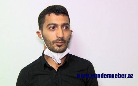 Bakıda soyğunçuluq edən şəxs saxlanılıb