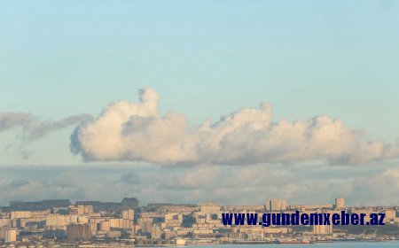 Sabahın hava proqnozu açıqlanıb