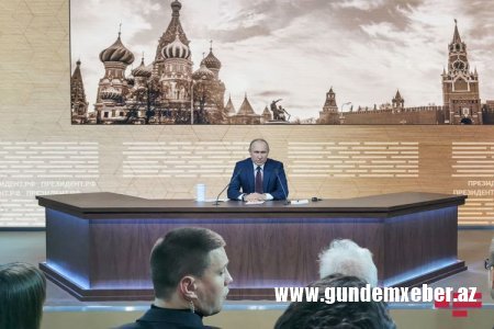 Putinin illik böyük mətbuat konfransının vaxtı məlum olub