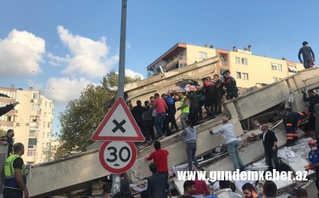 İzmirdə zəlzələ nəticəsində ölənlərin sayı 76 nəfərə çatdı -YENİLƏNİB