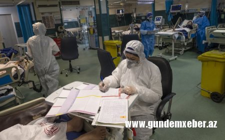 İranda son sutkada rekord sayda insan yoluxub