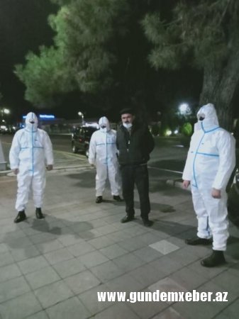 Qaxda yaşadığı ünvanı tərk edən koronavirus xəstəsi saxlanıldı - FOTO