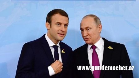 Putinlə Makron arasında kritik Qarabağ müzakirəsi