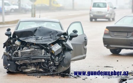 Goranboyda avtomobil qaçıran şəxs Gəncədə qəza törədib