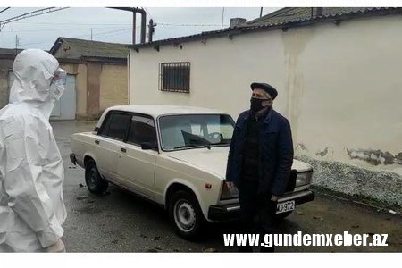 Daha bir koronavirus xəstəsi ictimai yerdə müəyyən olunaraq saxlanıb
