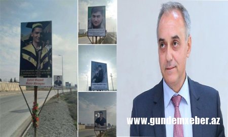 Şəhidlərə hörmətsizlik: Binəqədi-Mehdiabad yolunda ucalan şəhid lövhələri İcra orqanının göstərişilə yığışdırıldı-Video/Foto