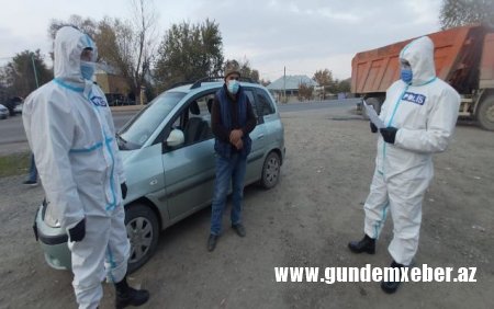 Evdən çıxan ər-arvad koronavirus xəstələri saxlanıldı