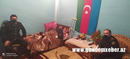 Şamaxıda polislər qazimizi ziyarət ediblər - FOTOLAR