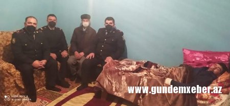 Şamaxıda polislər qazimizi ziyarət ediblər - FOTOLAR