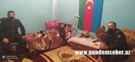 Şamaxıda polislər qazimizi ziyarət ediblər - FOTOLAR