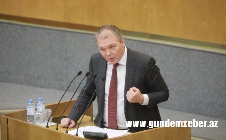Rusiyalı deputat: "İlham Əliyev xalqı üçün tarixin ən böyük prezidenti olaraq qalacaq"