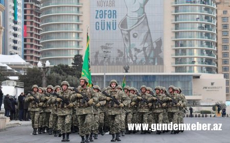 Vətən müharibəsində iştirak edən 82 670 hərbçi təltif olunub