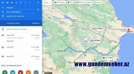 Laçın “Google” xəritələrində hələ də “Berdzor” adlandırılır... - XİN-dən münasibət...