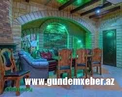 Oqtay Əsədov həyat yoldaşının sauna-barında əsaslı təmir işləri aparıb -FOTOLAR