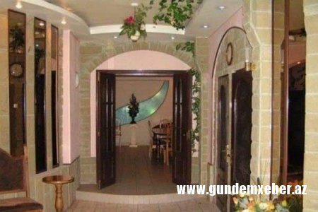 Oqtay Əsədov həyat yoldaşının sauna-barında əsaslı təmir işləri aparıb -FOTOLAR