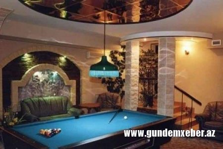 Oqtay Əsədov həyat yoldaşının sauna-barında əsaslı təmir işləri aparıb -FOTOLAR