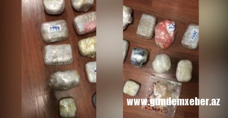 Polislərin əməliyyatı zamanı 22 kiloqramdan artıq narkotik vasitə saxlanıldı - FOTO-FAKT