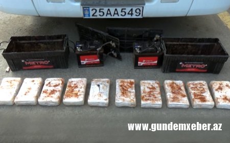 Gömrükçülər külli miqdarda narkotik vasitə aşkar edib -VIDEO
