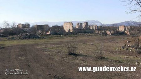 Ağdamın Qarazeynallı kəndindən görüntülər - VİDEO