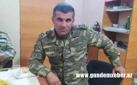 Azərbaycan Ordusunun polkovnik-leytenantı minaya düşüb
