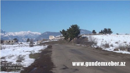 Zəngilanın Vənədli kəndindən görüntülər (VİDEO)