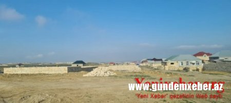 Müşfiqabad qəsəbəsində evlər belə qanunsuz tikilir-FOTOLAR