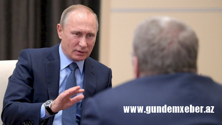 Putinlə Jirinovski arasında maraqlı dialoq: “Biz yetim qaldıq...”
