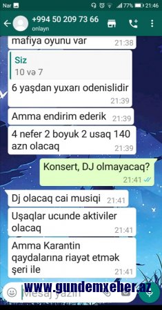“Relax”da Xocalı Soyqırımını belə “anacaq”lar: Konsert, diskoteka və əyləncə proqramları.. - FOTO