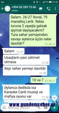“Relax”da Xocalı Soyqırımını belə “anacaq”lar: Konsert, diskoteka və əyləncə proqramları.. - FOTO