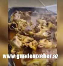 Ərəblər Azərbaycanda nadir quş növlərini ovlayıb, kabab çəkdilər - FOTOLAR
