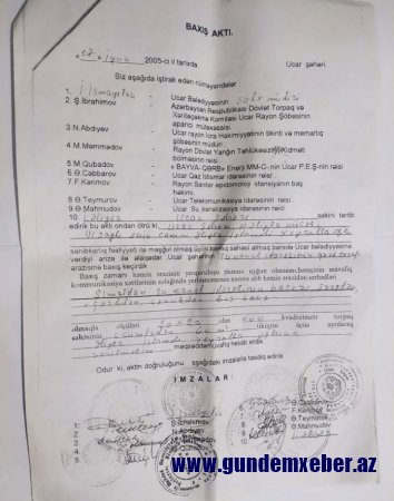 Ziya Məmmədovun qanunsuz əməllərinə dözməyən vətəndaş ölüm aclığı aksiyasına başlayır - FOTOLAR