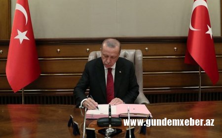 Ərdoğan Azərbaycanla ticarət sahəsində əməkdaşlığı asanlaşdıran sazişi təsdiqlədi