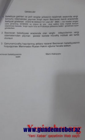 İmişlidə kütləvi etiraz gözlənilir-SƏBƏB+FOTOLAR