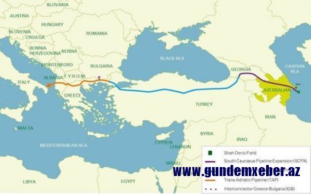 Azərbaycanın TAP vasitəsilə nəql edə biləcəyi hidrogenin həcmi açıqlandı