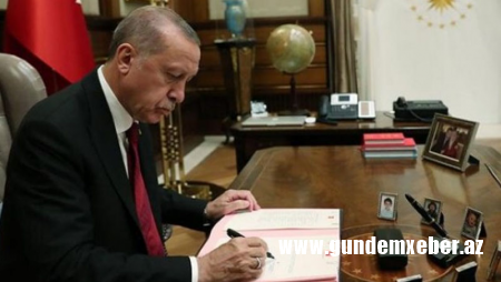 Ərdoğan 3 yeni nazir TƏYİN ETDİ