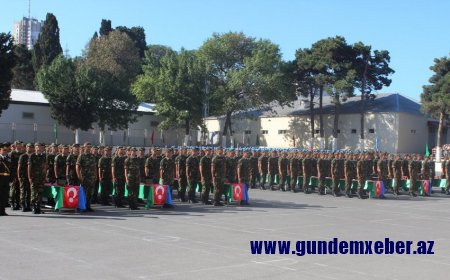Azərbaycanda hərbi xidmətə növbəti çağırış başlayıb
