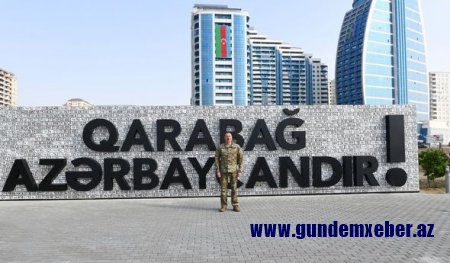 İlham Əliyev Bakıda Hərbi Qənimətlər Parkının açılışında iştirak etdi - YENİLƏNİB