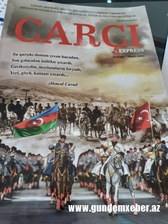 "CARÇI Express" milli bayraqlarla Türk dünyasına yenidən car çəkdi - MARAQLI DƏRGİ