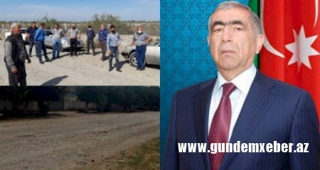 Saleh Məmmədov Qazyan sakinlərini yolsuz qoydu - Şikayət, Fotolar